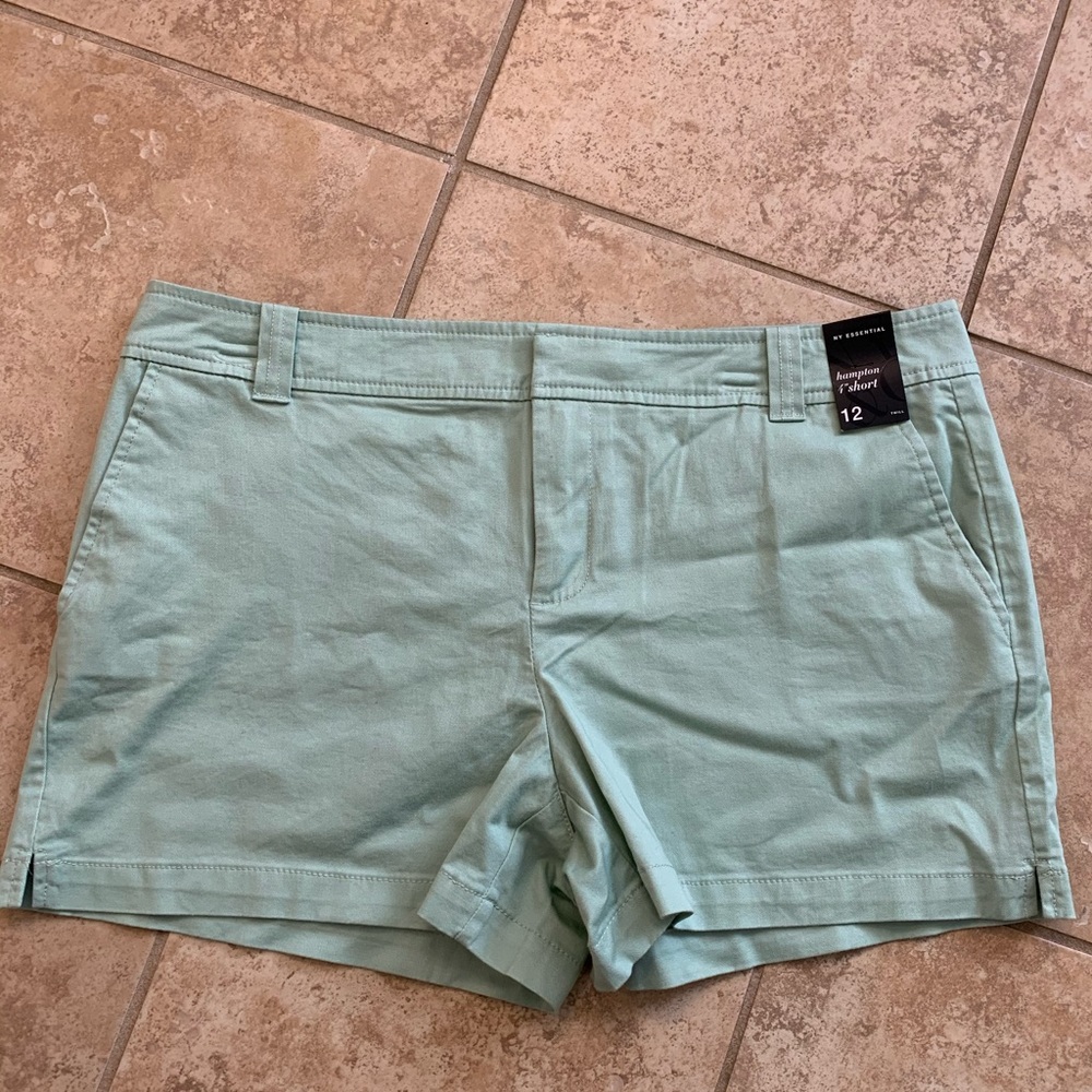 NWT New York & Company mint shorts